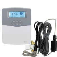 non pressure solar water heater controller sr501110220v with water temperature and level sensor electromagnetic valve