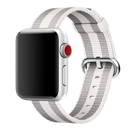 26 Ремешок Nato для apple watch, ремешок для apple watch 5, 4, 3, ремешок 44 мм, 40 мм, iwatch, ремешок 42 мм, 38 мм, плетеный нейлоновый браслет pulseira correa - Цвет ремешка: 26