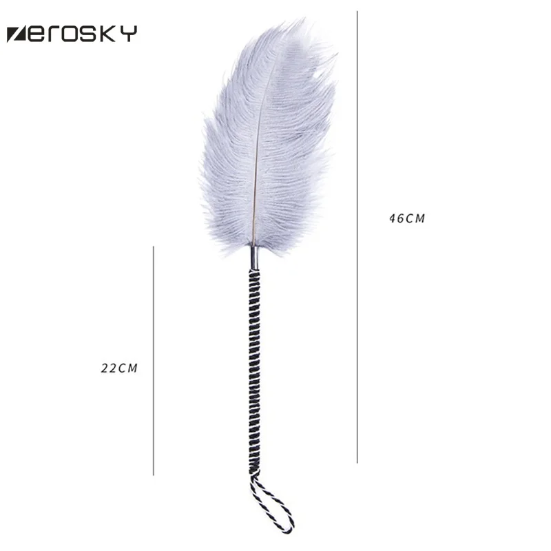 Zerosky Bird Feather Flirt Sex Toys for Couples Clit Tickler Spanking Sexy Whip Exotic For Adults Game | Красота и здоровье