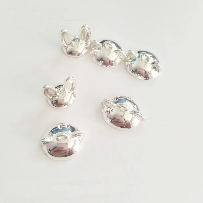 5 шт./лот бусины с заячьими ушками и кошачьими подвесная Пряжка может