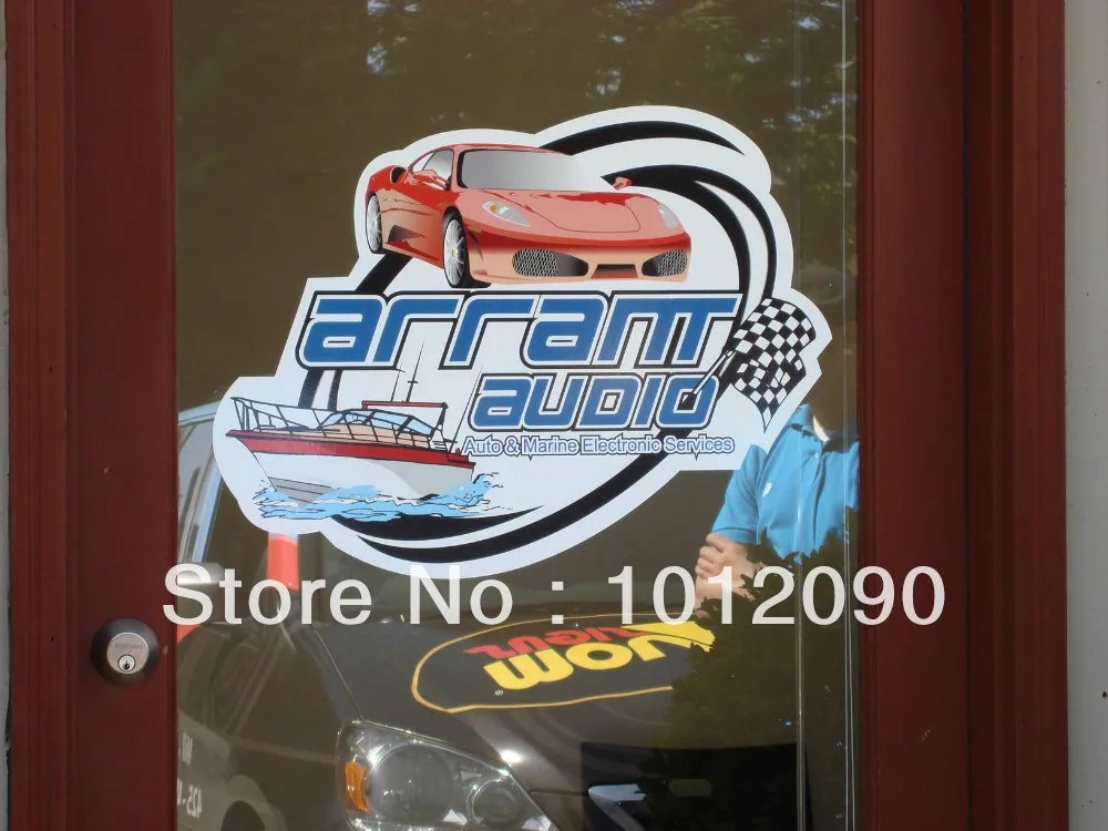 Оконная графика/оконная реклама/оконная наклейка/оконный дисплей|window display|window