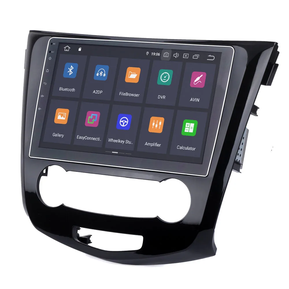 Автомагнитола KOOCAVS 10 2 дюйма IPS Android 9 0 GPS для Nissan Qashqai 2014 2015 4 + 64 ГБ навигация