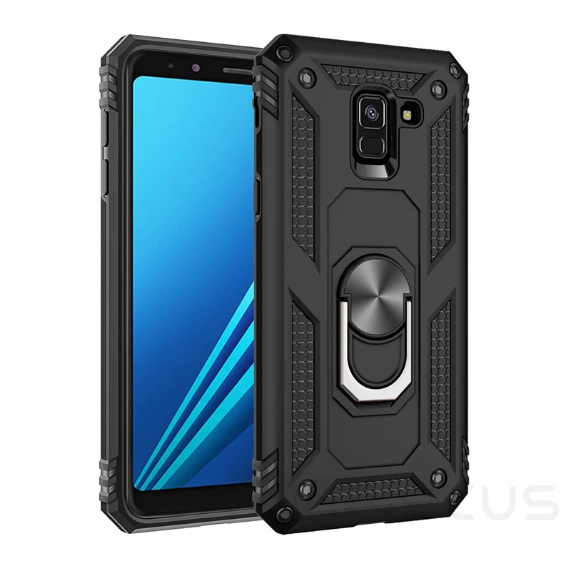 Бронированный противоударный чехол для samsung Galaxy J5 J7 J8 J4 J6 плюс A6 A8 A9 A7 S8 S9 S10 Note 8, 9, 10, J2 Core чехол-бампер