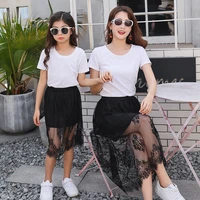 mommy and me clothes family t shirt topskirt mom and daughter dress mom and daughter family matching clothes costume