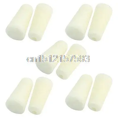 

10Pcs 5mm Hole Dia Silicone Stopper Plug for 15mm Outer Dia. Test Tube