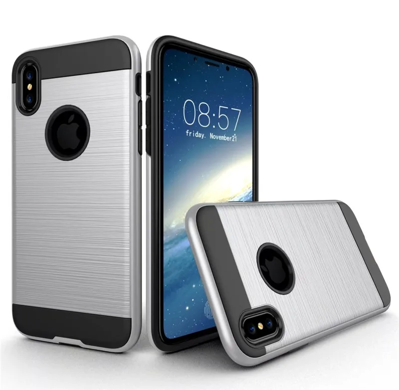 Q UNCLE Luxury Hybrid Shockproof Tough Armor Rubber Hard Back Cover For iPhone 7 7Plus 6 6S 6Plus 8 X XR XS MAX |