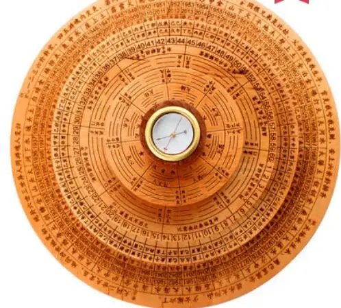 Chinese peach wood practical metaphysical compass | Дом и сад