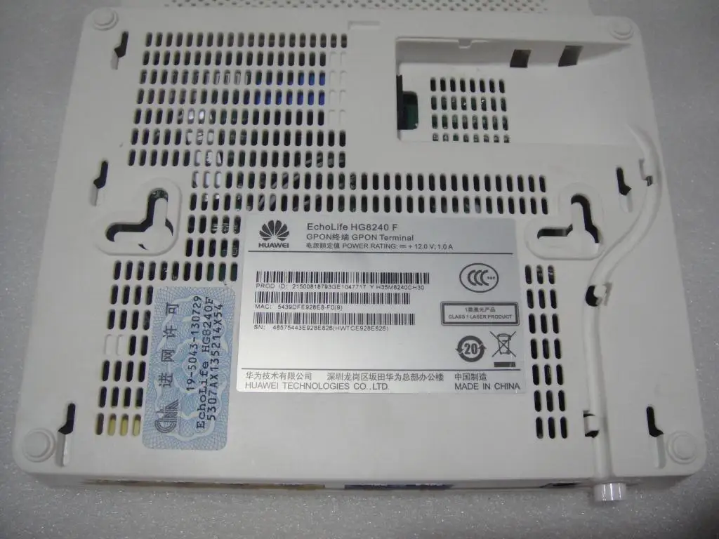 Оптическое волокно GPON HG8240 HG8240F | Оптоволоконное оборудование