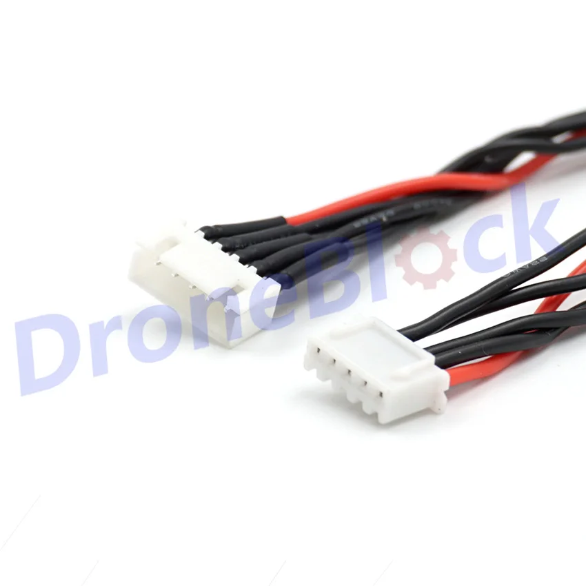 5 шт. линия зарядки аккумулятора LiPo/провод/разъем 22AWG 200 мм|Детали и аксессуары| |