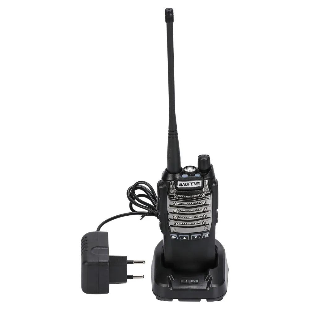 2pcs Baofeng UV-8d Handy Walkie Talkie Dual PTT UHF 2800mAh Long Standby Portable Ham Radio 8W 128 Channels Two Way Radio