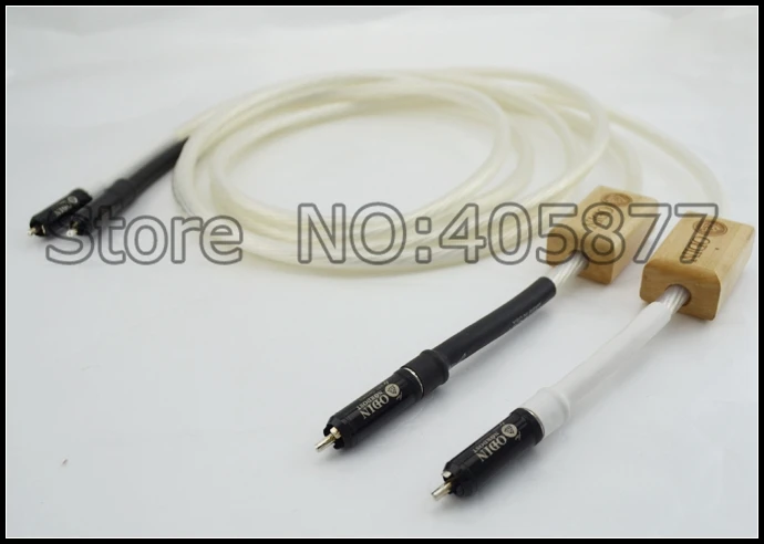 Пара Hifi Odin RCA аудио кабель 1 м HIFI AUDIOPHINE Штекерный кабель|rca hifi cable|rca audio cableaudio cable |