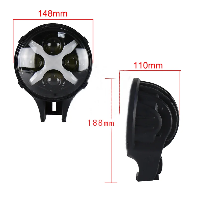 6 Inch 12/24V Led Auxiliary Light 60W Car LED front lights 4x4 vehicle trucks 2Pcs | Автомобили и мотоциклы