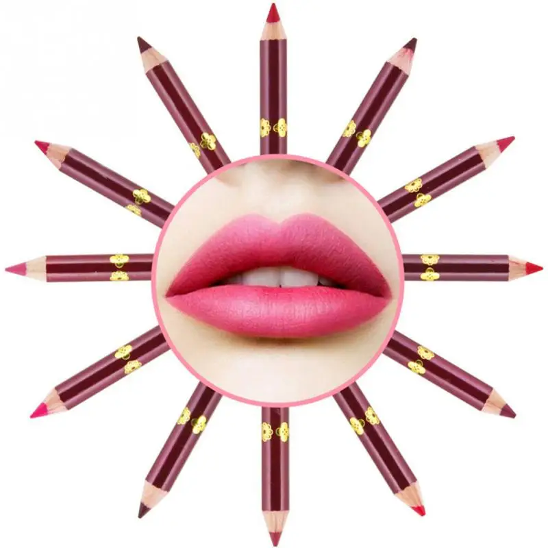 Профессиональный Cometic губ ручка анти-пот красочные Водонепроницаемый Макияж