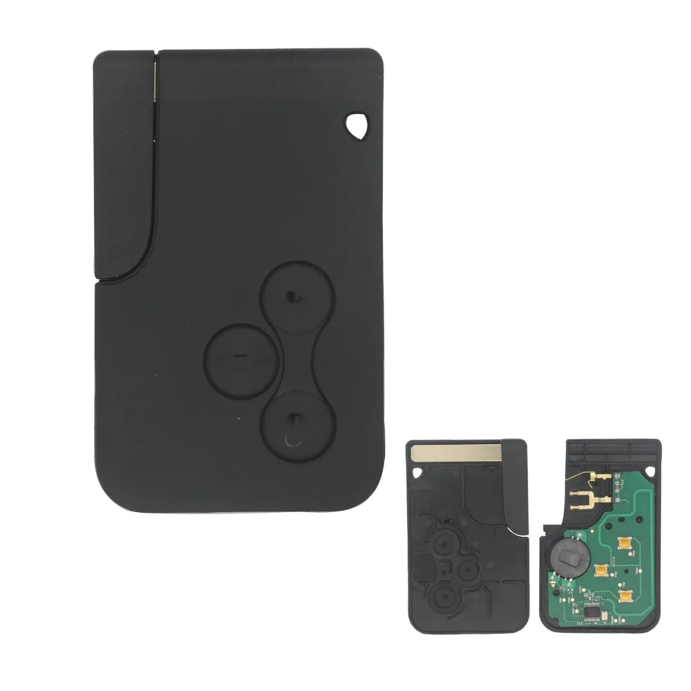 Jingyuqin смарт-ключ карта для Renault Megane II Scenic Grand 2003-2008 433 МГц PCF7947 чип ID46 3 кнопки PCB