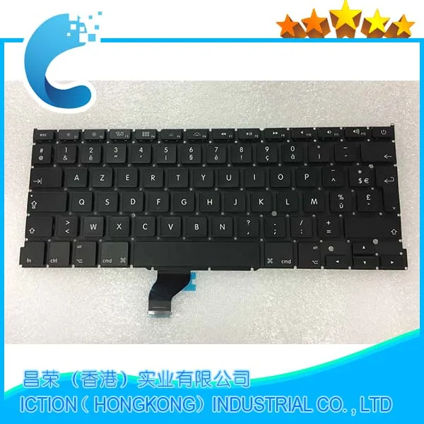 Новая Оригинальная клавиатура для Macbook Pro Retina 13 &quotA1502 2013 2014 2015 claver FR AZERTY