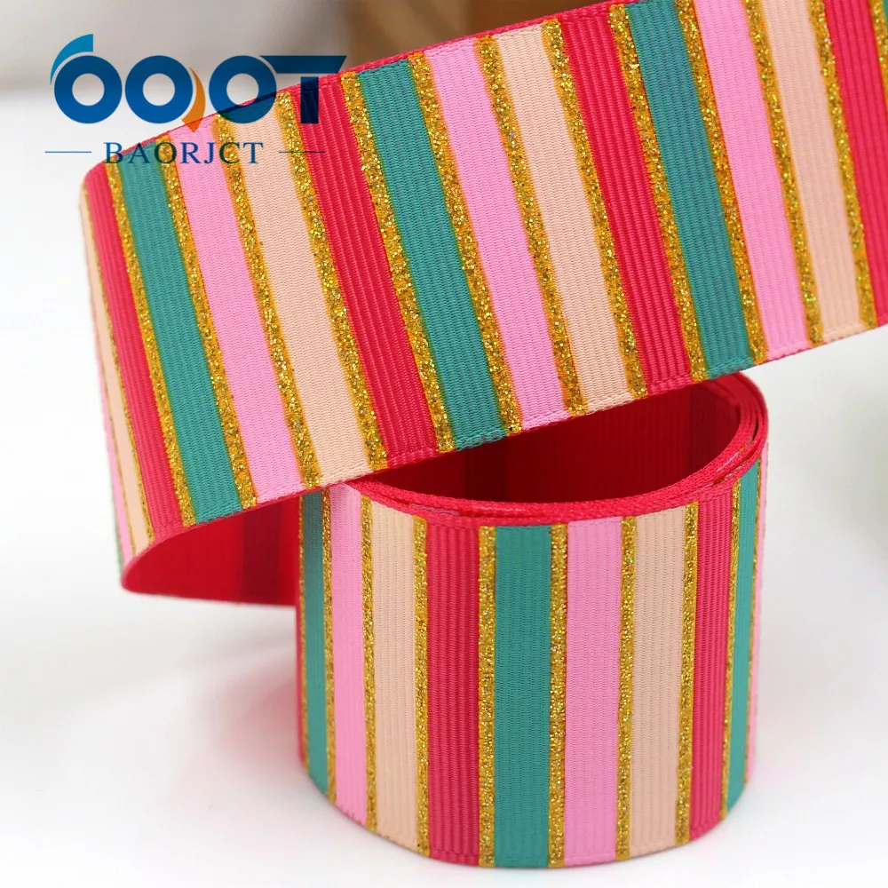 OOOT BAORJCT G-18831-1069 38 мм 10 ярдов яркие ленты тепловой передачи напечатанные grosgrain