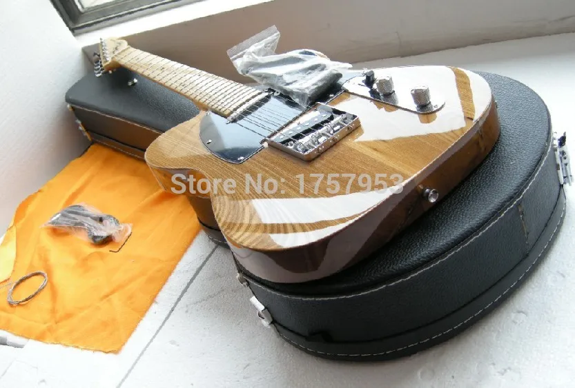 Прямая продажа с фабрики custom shop Новые Пользовательские Природа Дерево 6 Строки