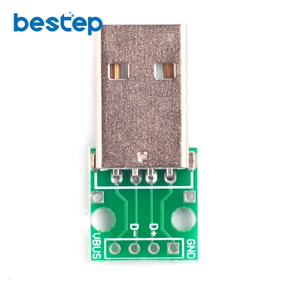 2 шт. адаптер конвертер USB на DIP для печатной платы 54 мм|usb supply|usb tousb to dip |
