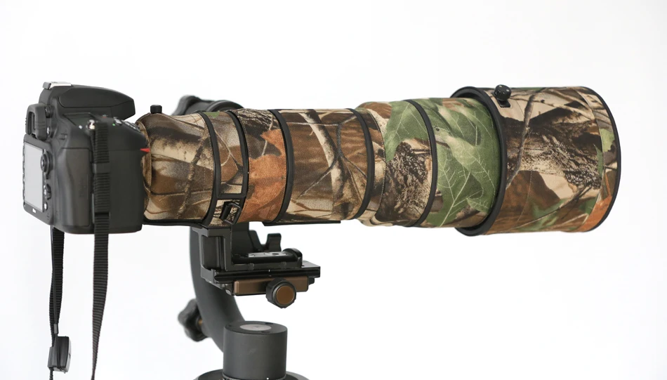 Линзы rolanpro ткань камуфляж пальто дождевик для Nikkor Nikon AF-S VR 200-400 мм f/4G ED VR объектив защитный рукав пистолеты чехол