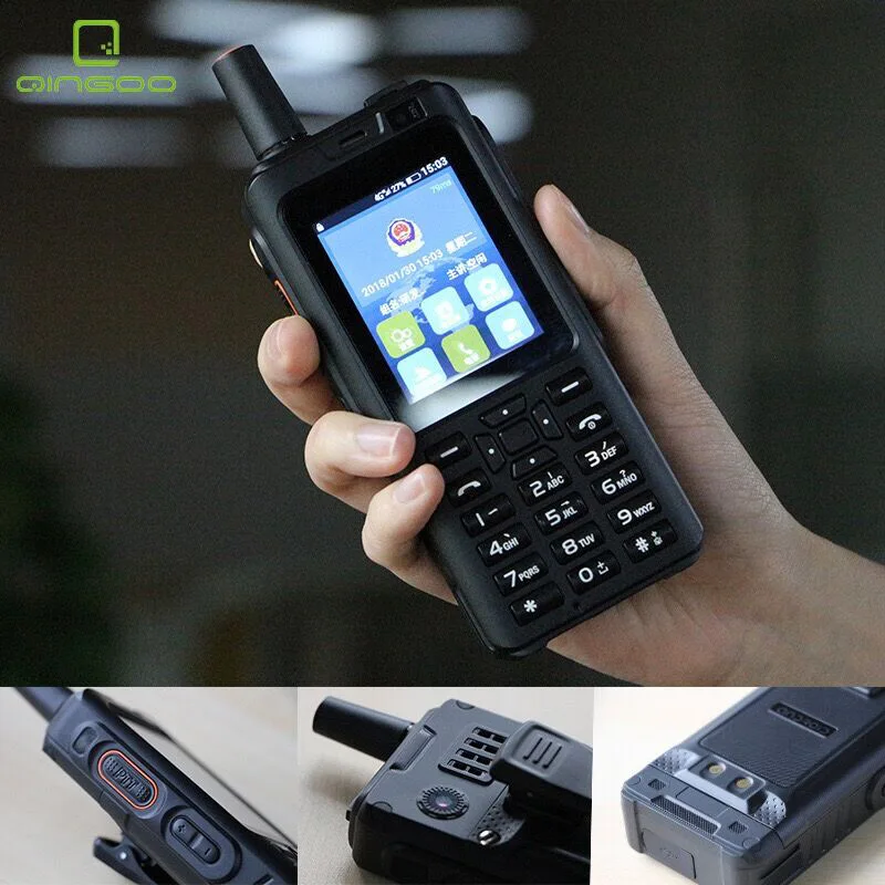 4G Android 6 0 Qingoo W318 POC рация телефон радио Телефон кошелек домофон Телефон|Рации| |