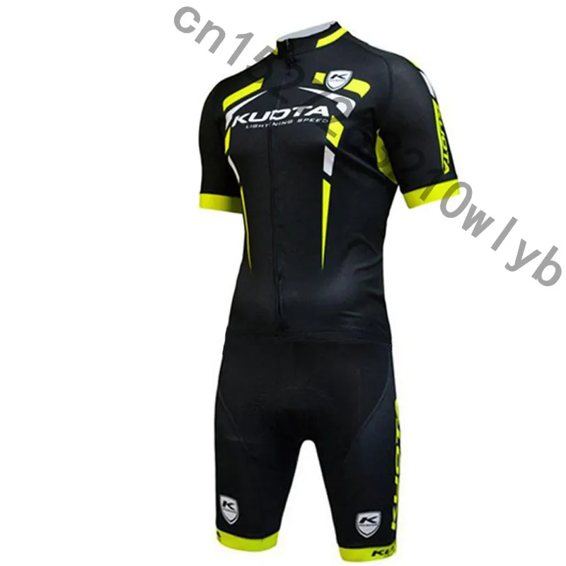 2019 pro team KUOTA Триатлон велосипедный костюм цельный короткий рукав летний Боди