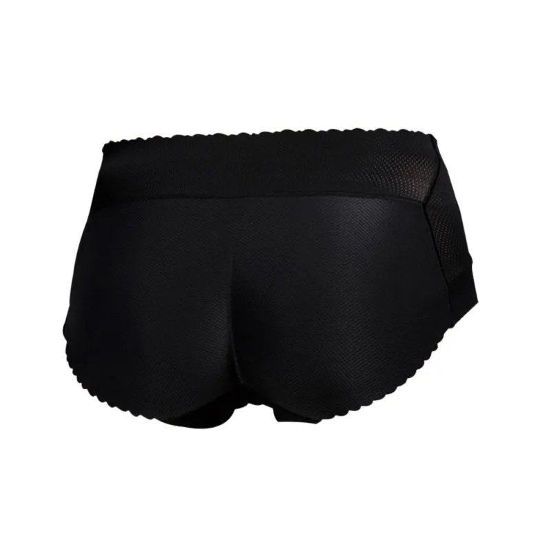 

Women Sponge Padded Abundant Buttocks Pants Lady Push Up Middle Waist Padded Panties Briefs Underwear