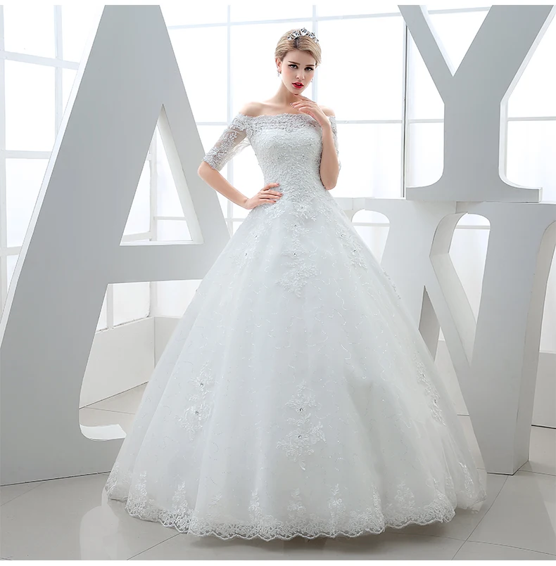 Свадебное вечерние платье принцесса вырез лодочкой Bridemaids dress свадебное 183 |