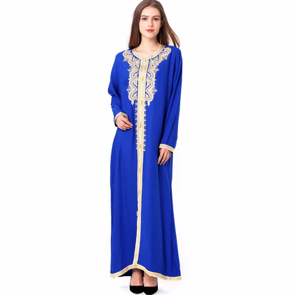 Женское длинное платье макси с длинным рукавом винтажное большого размера