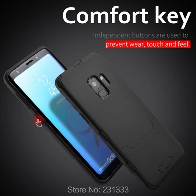 Гибридный жесткий чехол C-ku для Samsung Galaxy S9 PLUS S8 NOTE8 S7 EDGE A3 2017 A5 A7 J2 J3 J5 J7 J1 MINI Prime Skin Back 10