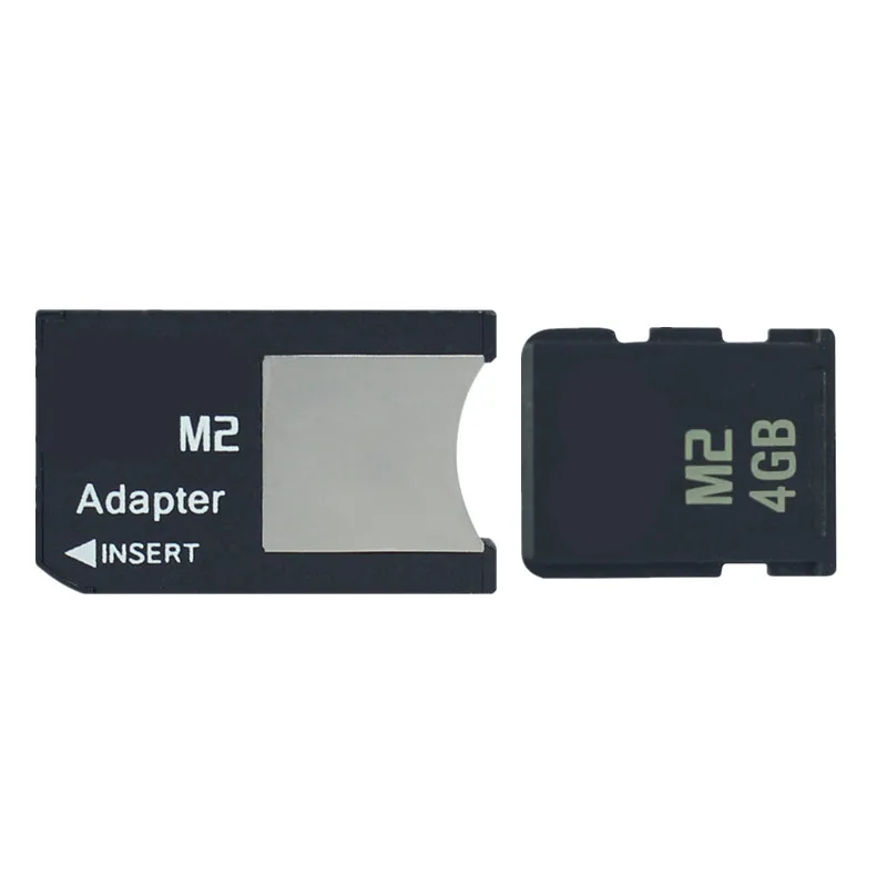 

Карта памяти M2 4 Гб, карта памяти Micro с адаптером MS PRO DUO