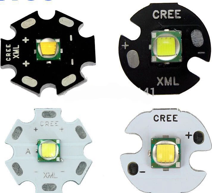 мощный светодиод для фонарика core xml2. 5s pr2 1w 3-18v 90lm white. лампа p13. 5 вольта. 6v.
