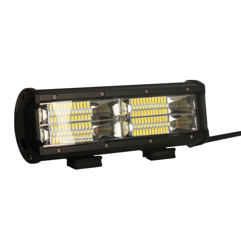 144W Offroad LED Bar 9 Inch Dual Row Light Flood Beam Led Work 12v 24v Truck SUV ATV Pickup Car 4WD 4x4 | Автомобили и мотоциклы