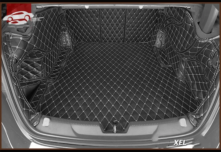 3D полностью покрытые водонепроницаемые коврики для багажника, прочные автомобильные коврики для 2012- лет Jaguar XFL XEL XJL F-pace XF XJ