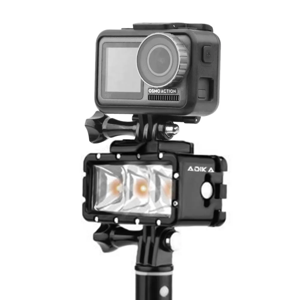 DJI Osmo Action светодиодный подводный фонарик лампа сухое освещение