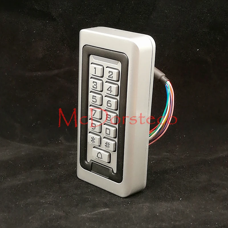 Новинка в наличии полностью водонепроницаемый металлический RFID-код клавиатура