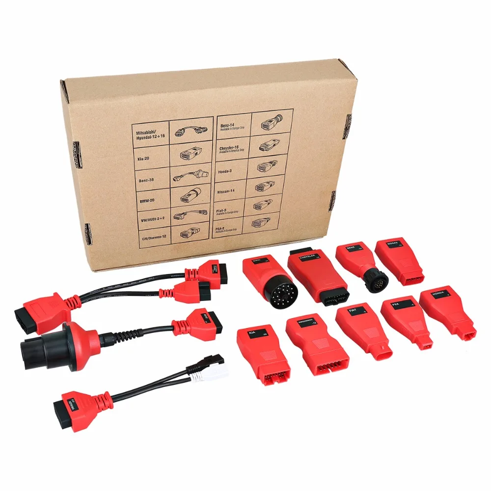 Полный комплект подключения для продуктов Autel (DS808 MD802 MD808 Pro MK808 MP808TS) с
