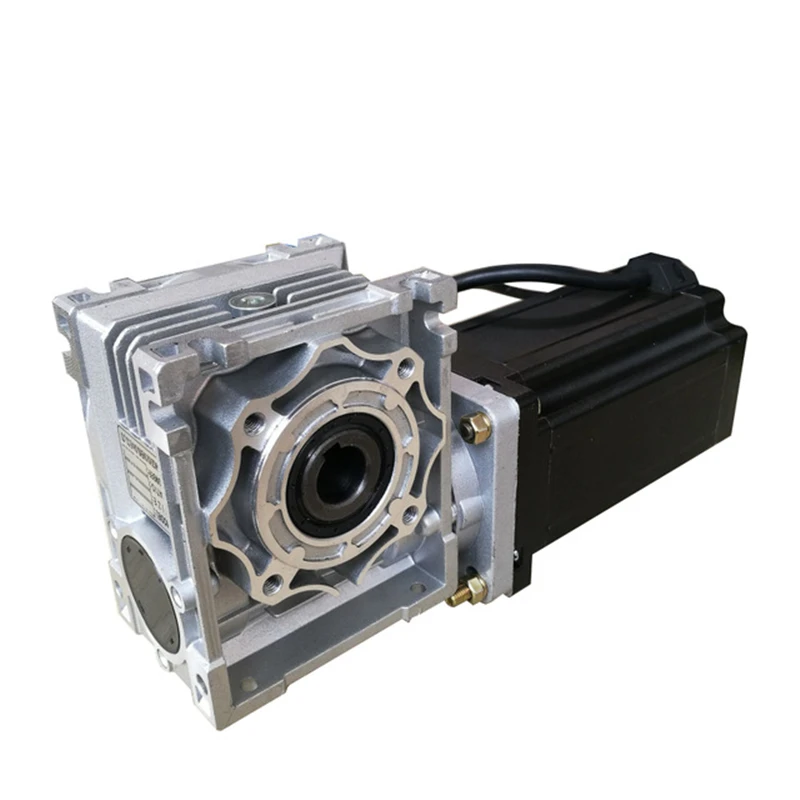 Шаговый двигатель NEMA 34 12Nm С червячным редуктором RV40 для отслеживания солнечной
