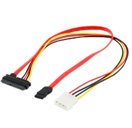 7-контактный SATA Serial ATA к SAS 29 контактам и 4-контактный кабель питания Штекерный