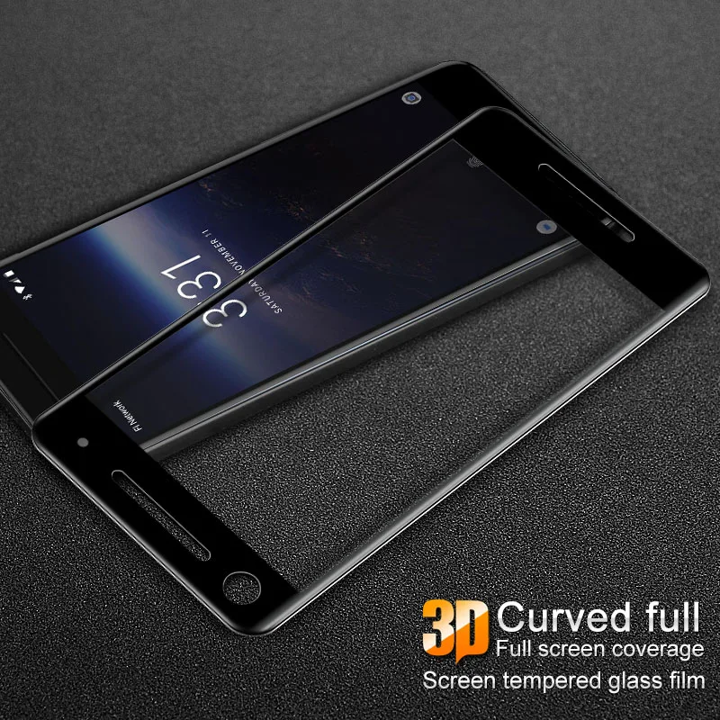 Защитное стекло закаленное с полным покрытием для Google Pixel 2|Защитные стёкла и