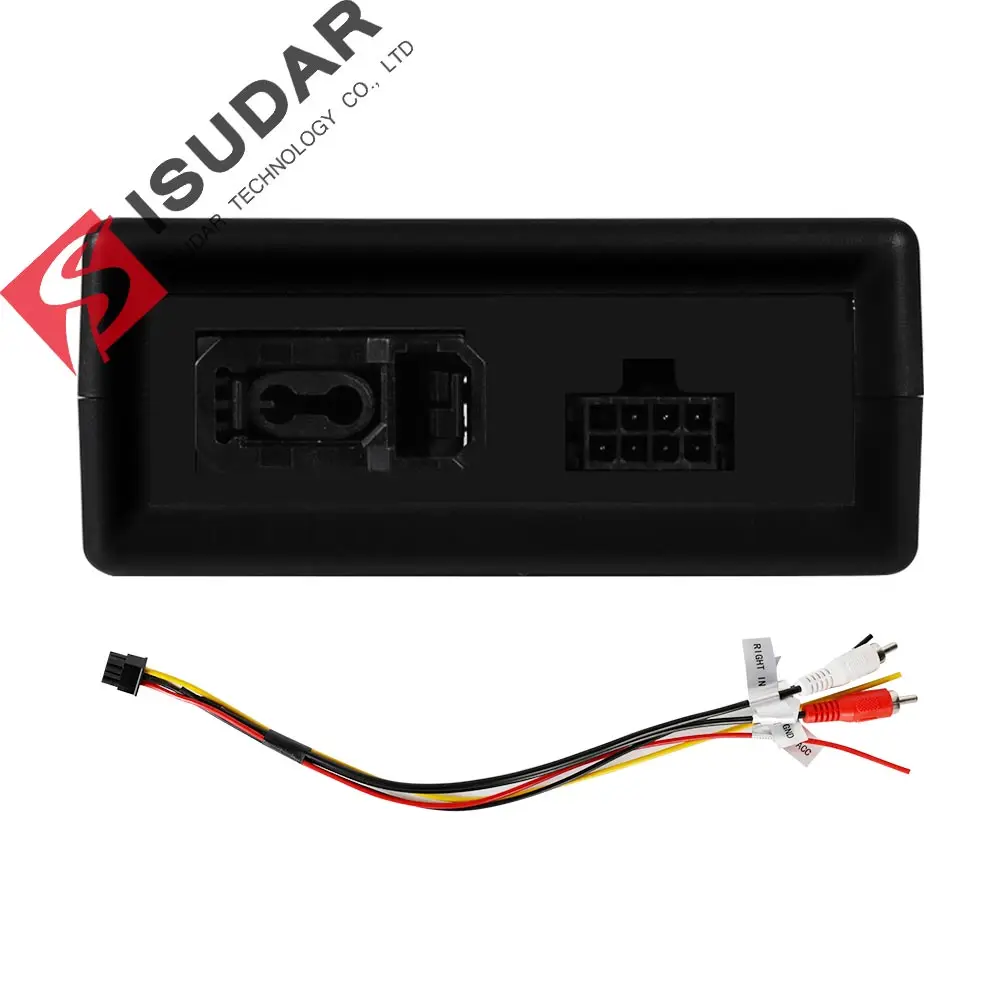 Автомобильный оптоволоконный декодер ISUDAR для Mercedes/ML/GL/R/Porsche/2005 2012 Bose/Harman Sound: