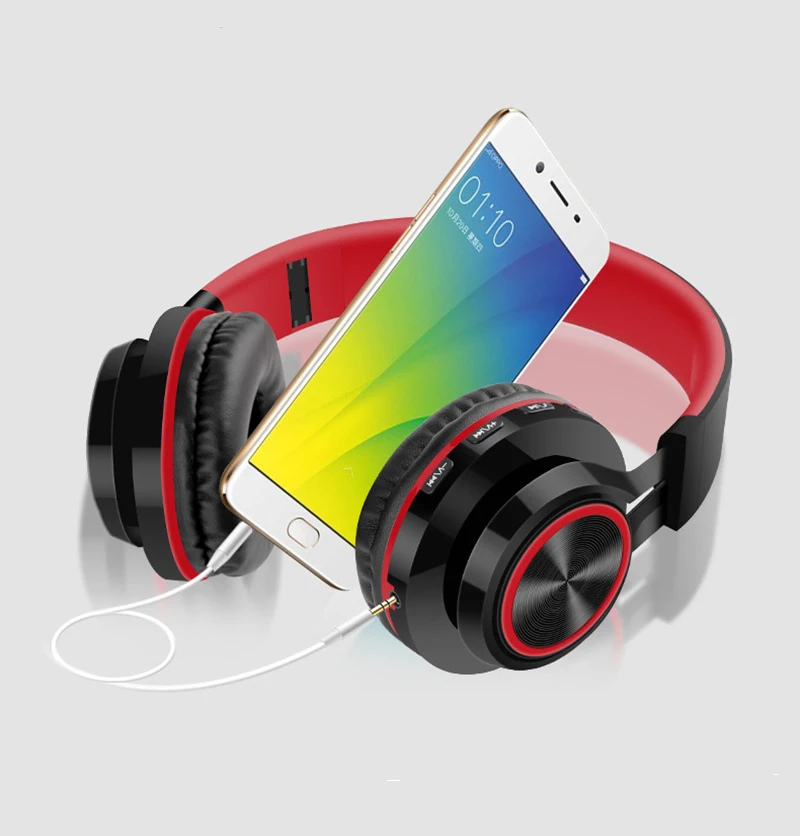 Bluetooth наушники вкладыши складные со встроенным микрофоном и поддержкой 4