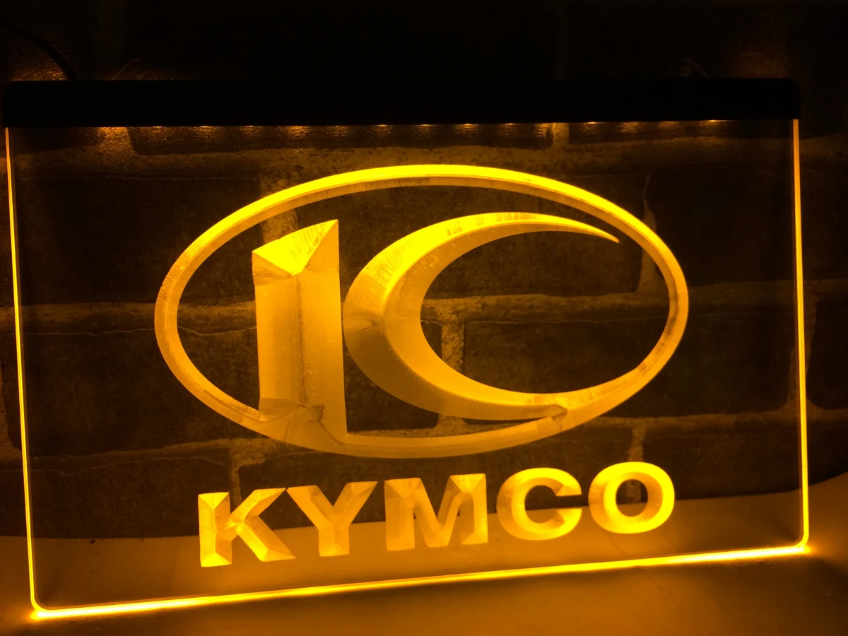 LG171 Kymco светодиодный неоновый светильник знак подвесной для домашнего