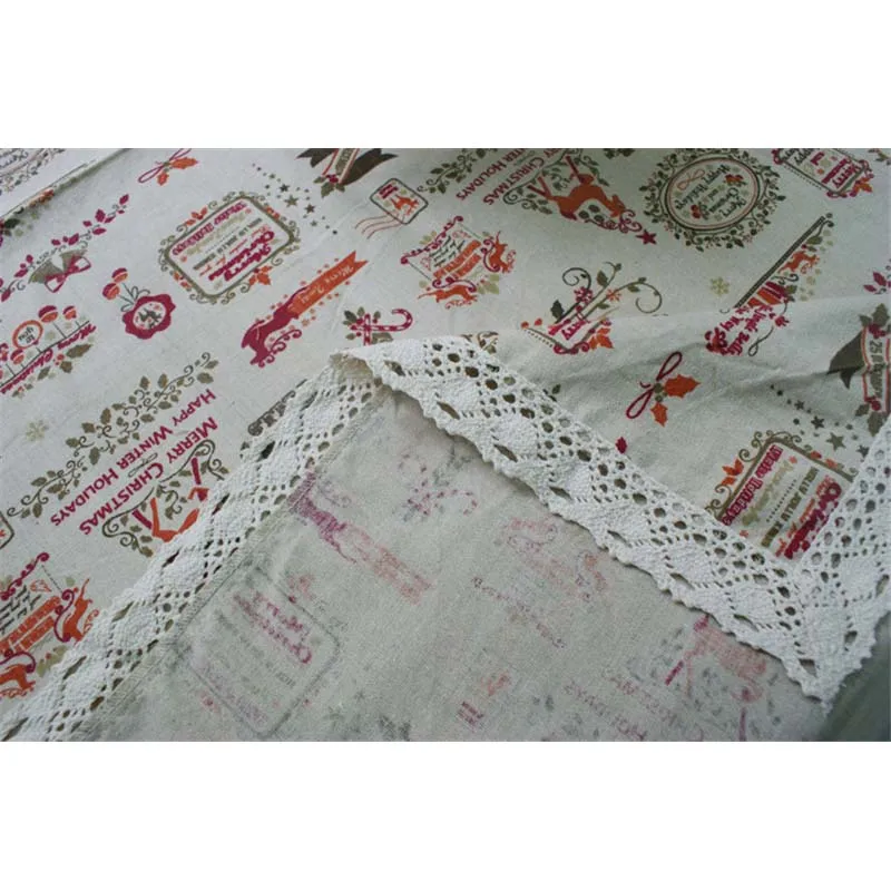 Белье печать кружева скатерть прямоугольный равнина скатерти бытовой пелерина