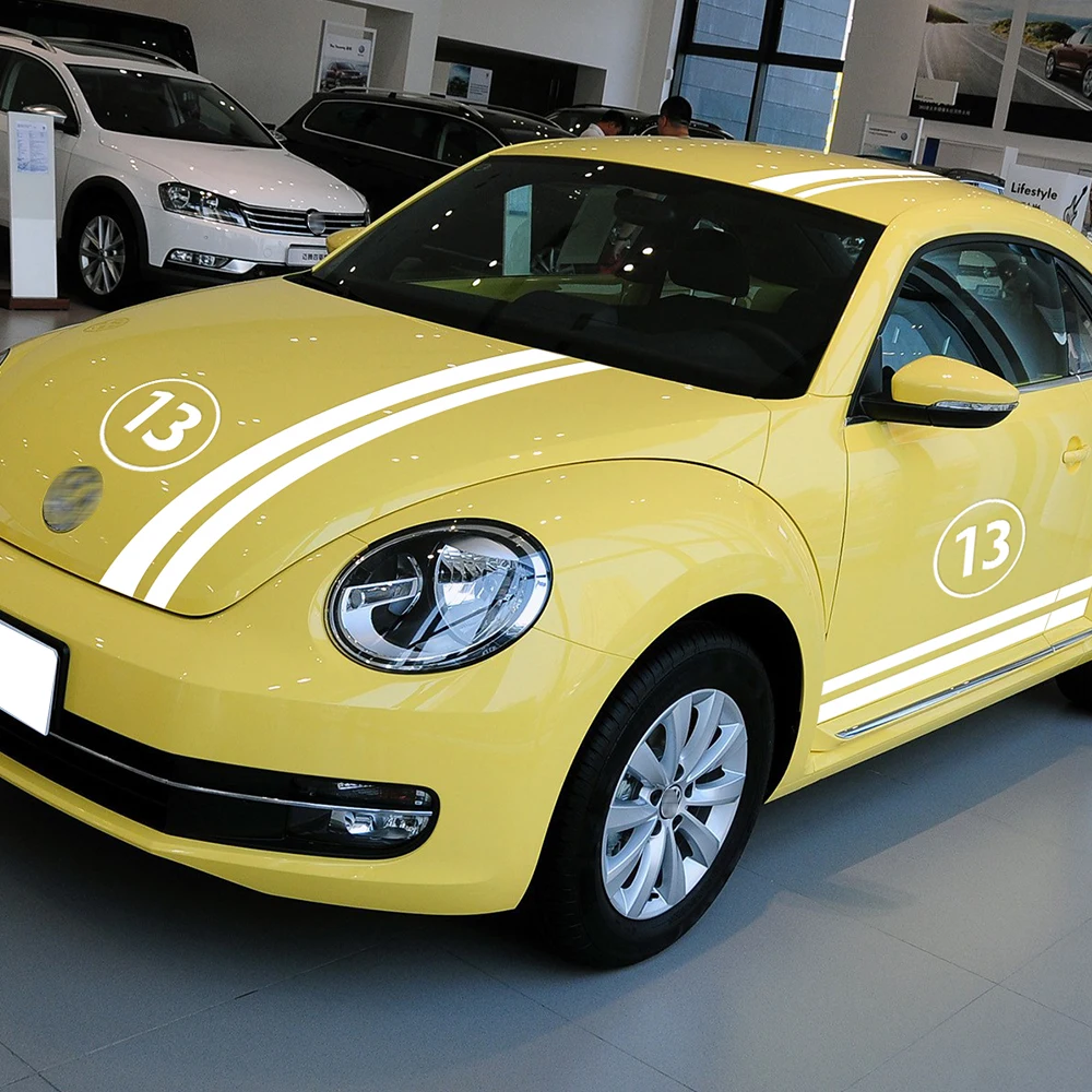 Стайлинг автомобиля наклейки на дверь боковая полоса юбка настраиваемый корпус