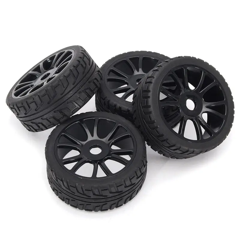 4 шт. 17 мм ступицы обода колеса и шины HSP 1:8 внедорожные RC автомобильные для багги