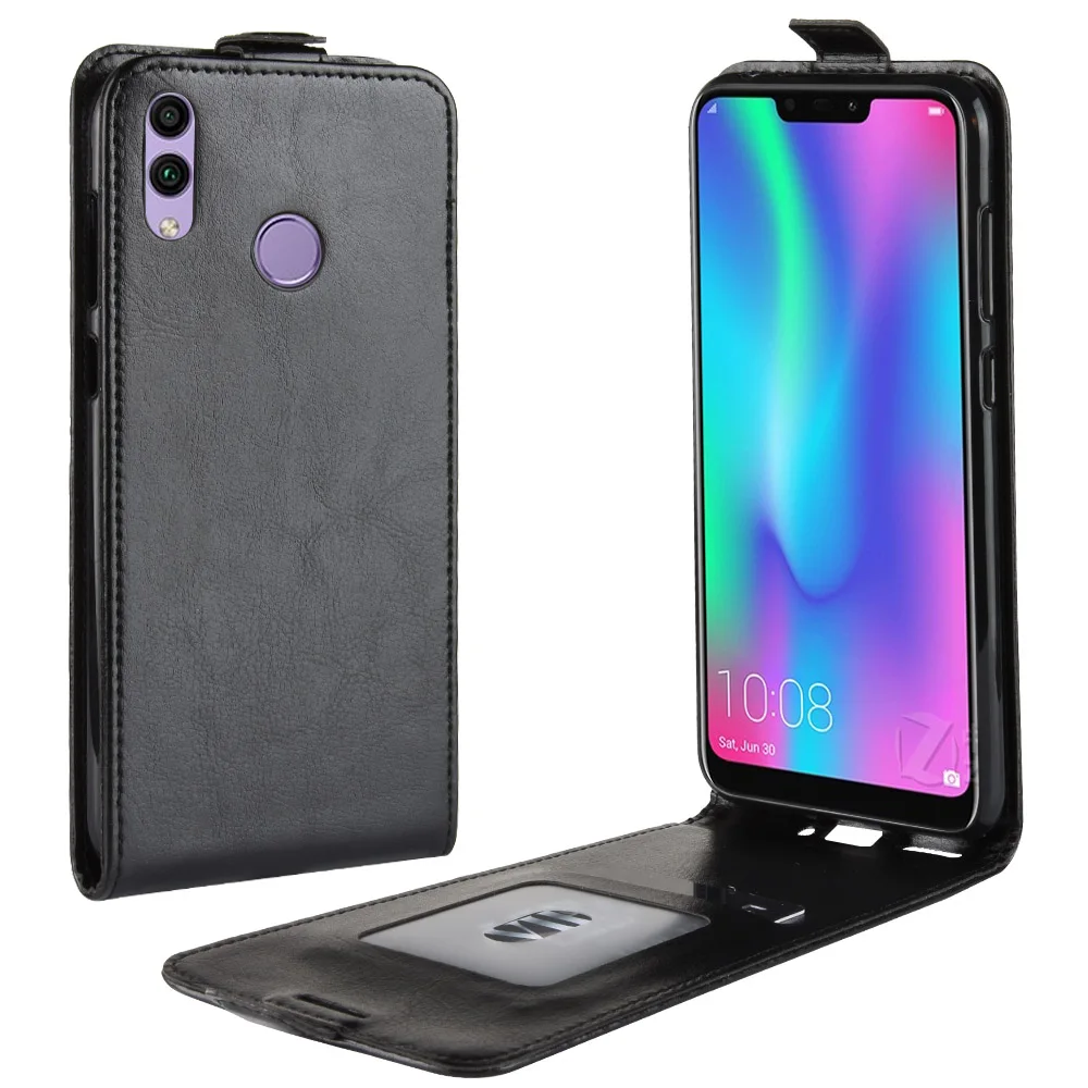 Бренд gligle вверх и вниз открытый кожаный чехол для huawei Honor 8C защитный чехол оболочки сумки