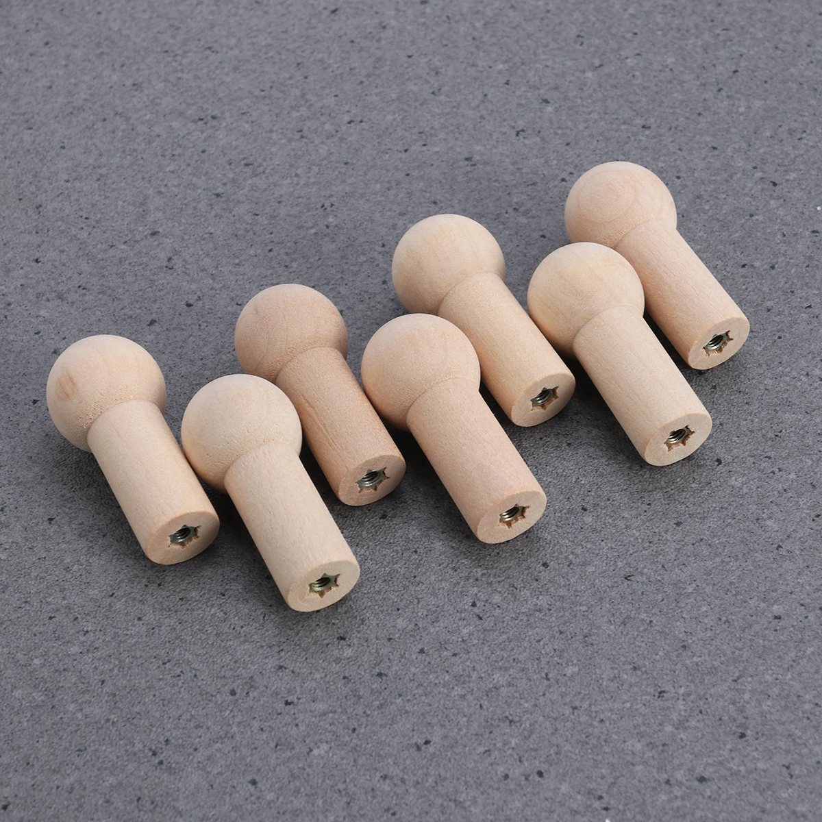 25pcs Wooden Wall Hook Accessories Wood Clothing Hooks Shaker Pegs For Kids Room Livingroom Home Decoration | Дом и сад