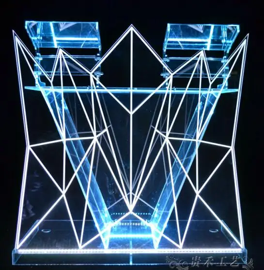 

2021 Высококачественный акриловый светодиодный RGB светильник для ночной балки, светодиодный светильник меняющий цвет, стол на заказ, диджейс...