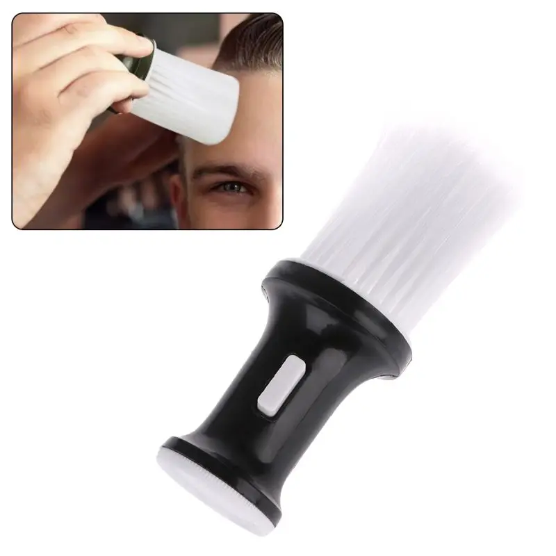 

Hair Brush Scalp Hairbrush Professional Hairdressing Supplies Black Neck Duster Barbers Hair Cutting Hairdressing Stylist Brush