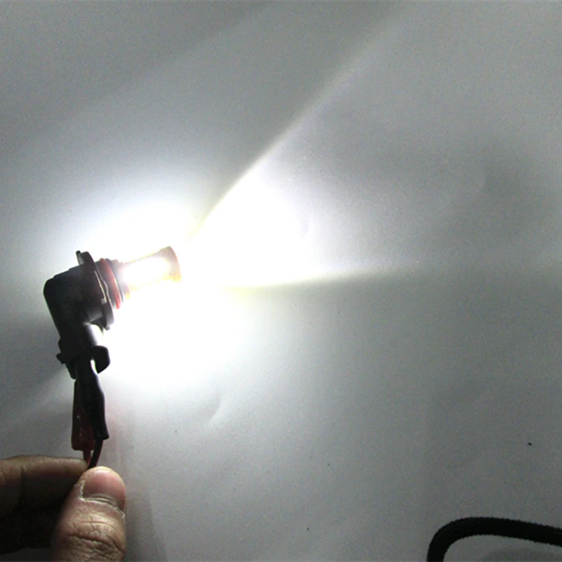 2 шт. Противотуманные фары HB3/9005 HB4/9006 38 Вт 4014 32SMD + creechip 33led с линзой 12 в 6000K белые
